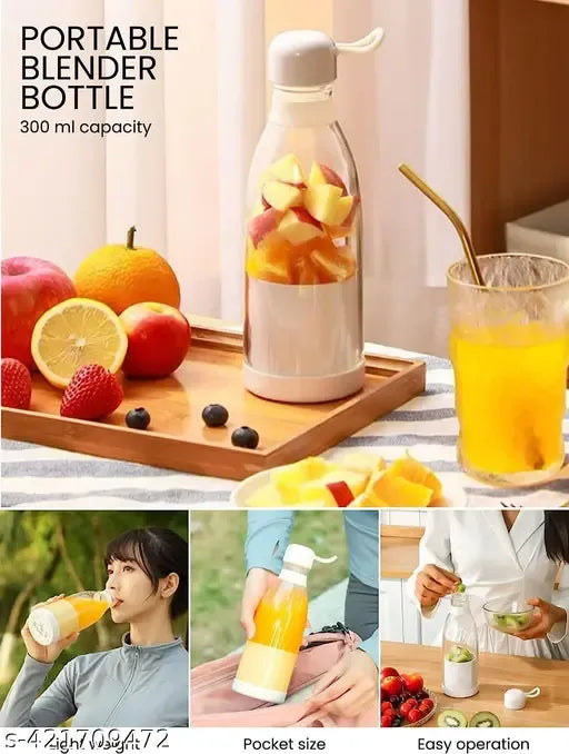 Portable juice blender
